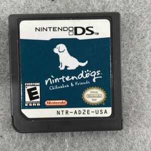 Nintendogs Chihuahua & Friends Nintendo DS Video Game Cartridge USA Authentic